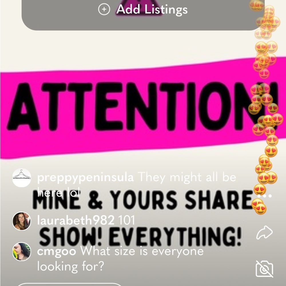 🛍️ I’m live! Come hang out with us! - Picture 5 of 7